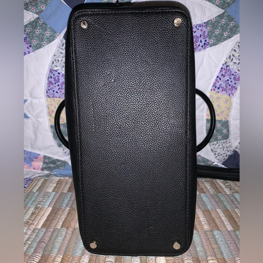 AUTHENTIC ♠️ Kate Spade Satchel & Crossbody (Black color) (Medium size) - Picture 13 of 13